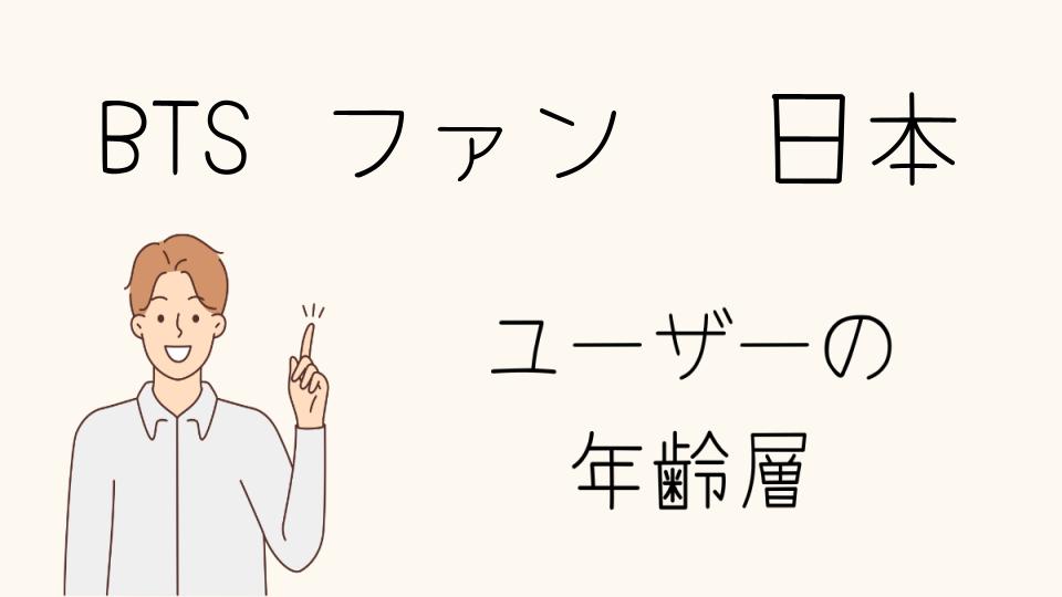 BTSファンの年齢層と日本における変化